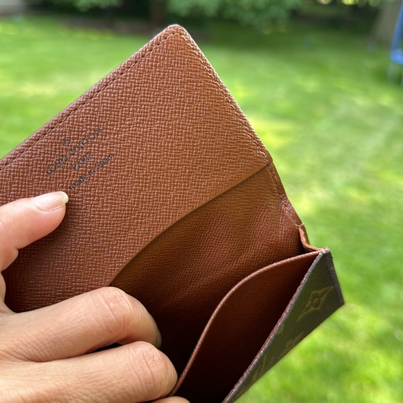 🔥SOLD🔥AUTHENTIC LOUIS VUITTON ENVELOPE CARD CASE   WALLET        CODE # CA0054 - Picture 6 of 16